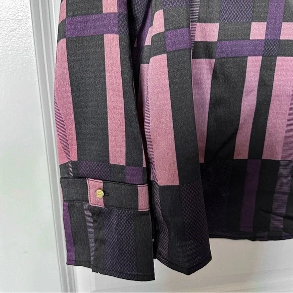 Liz Claiborne Womens Round Neck Long Sleeve Blouse - Picture 3 of 6